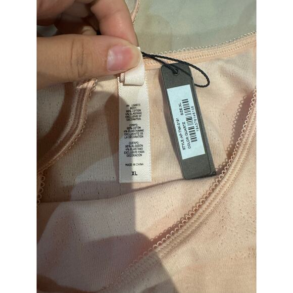 READ* Skims Sleep Set XL Tank Top & 2X leggings quartz pink logo pajama lounge - Picture 6 of 10